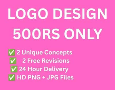 All pic + Logo + video editing + Pic editing (200) to (1000) only