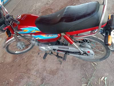 Honda CD 70 22 model Islamabad nmbr double saman