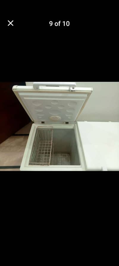 Haier double door freezer