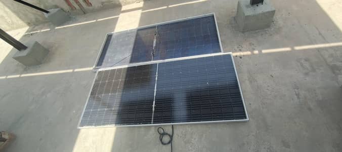 2 Solar Panel & 2 Air Cooler