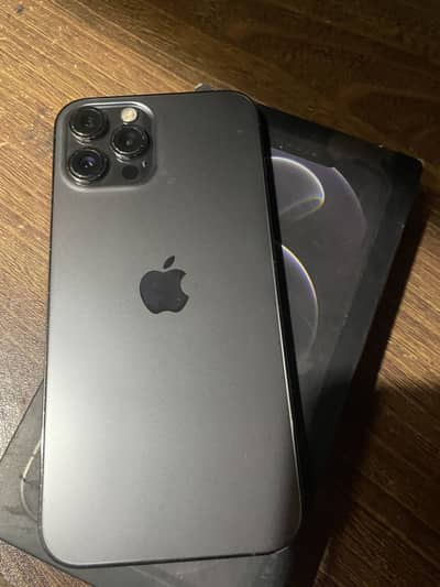 Iphone 12 pro max with box factory unlock