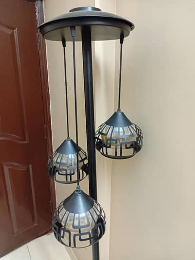 3 light floor lamp