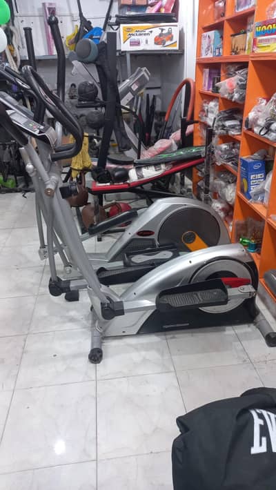 Elliptical cycle exercise cycling machine magnetic bike cross trainer