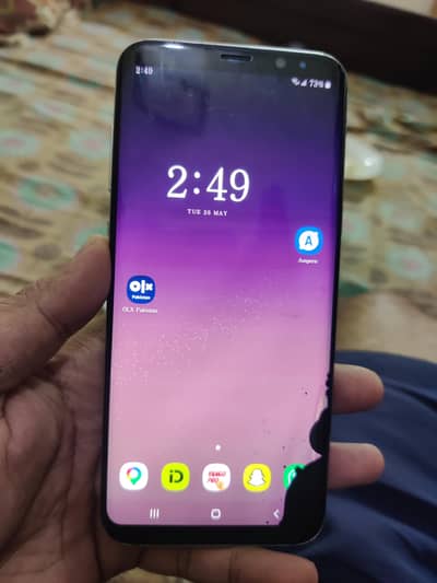 Samsung Mobile S8 Plus 4gb 64gb better than oppo vivo realme redmi