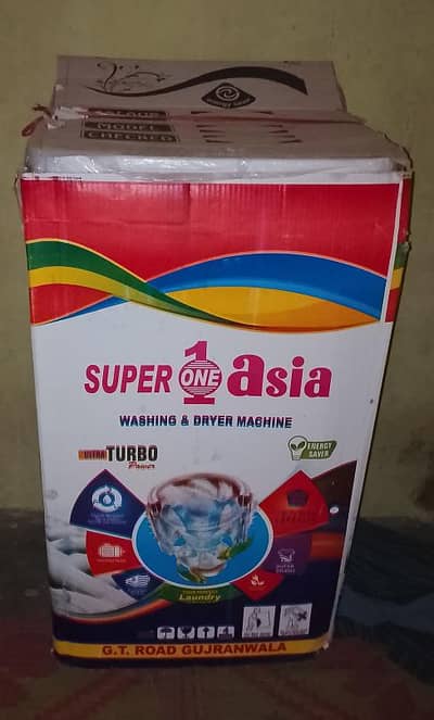 new super asia machine one year warantie