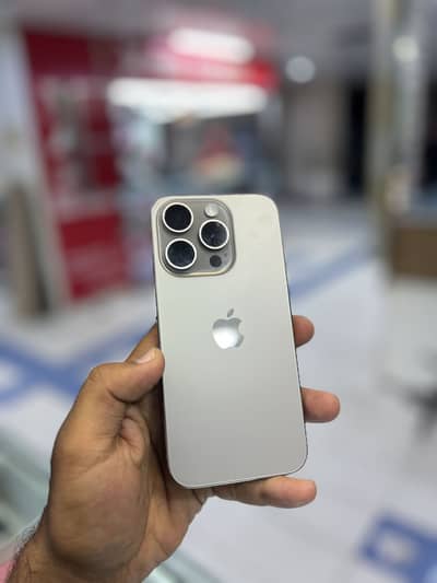 Iphone 15 Pro 128Gb Factory Physical plus Esim Natural Titanium