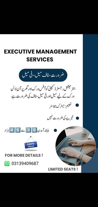 full time, part time, home based online job