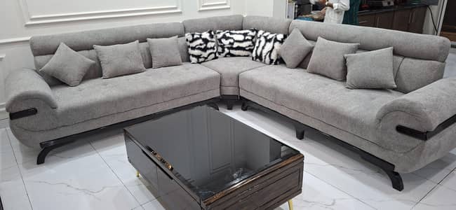 7 seater L shape brand new