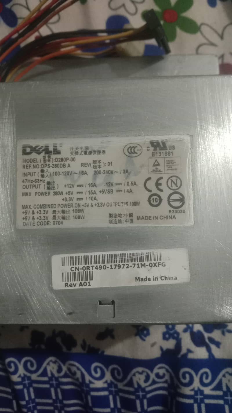 core 2 duo processor and power supply 3