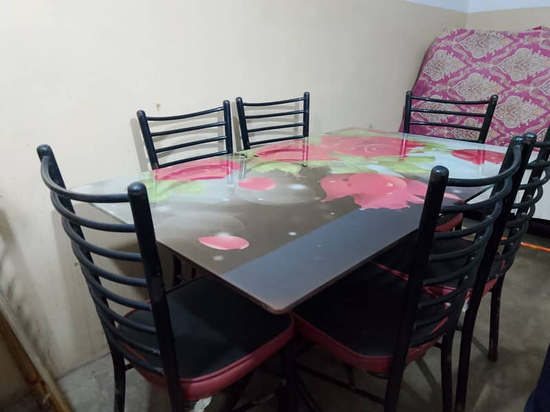 Dining Table with chairs 2