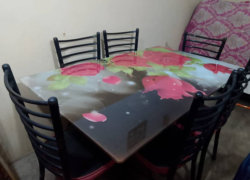 Dining Table with chairs 5