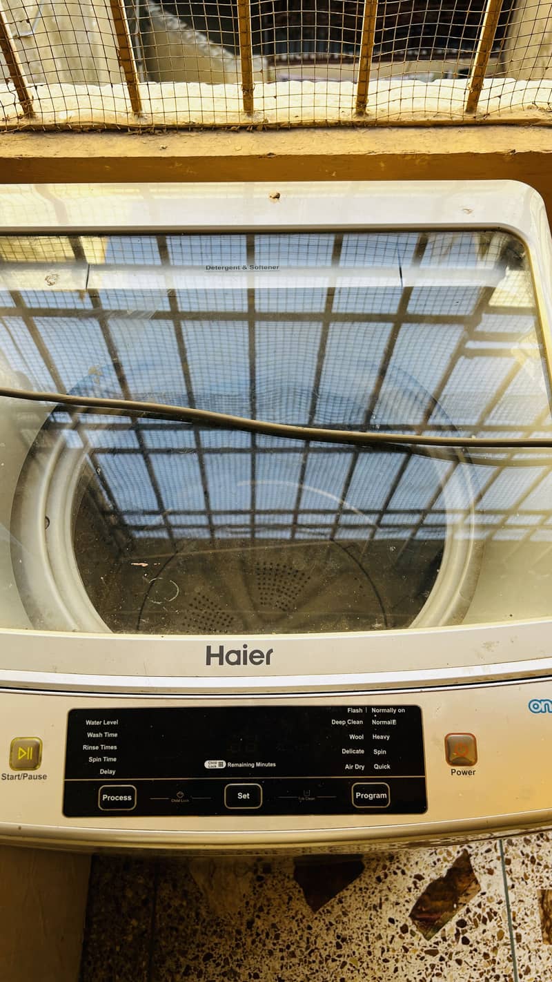 Haier fully automatic machine 2
