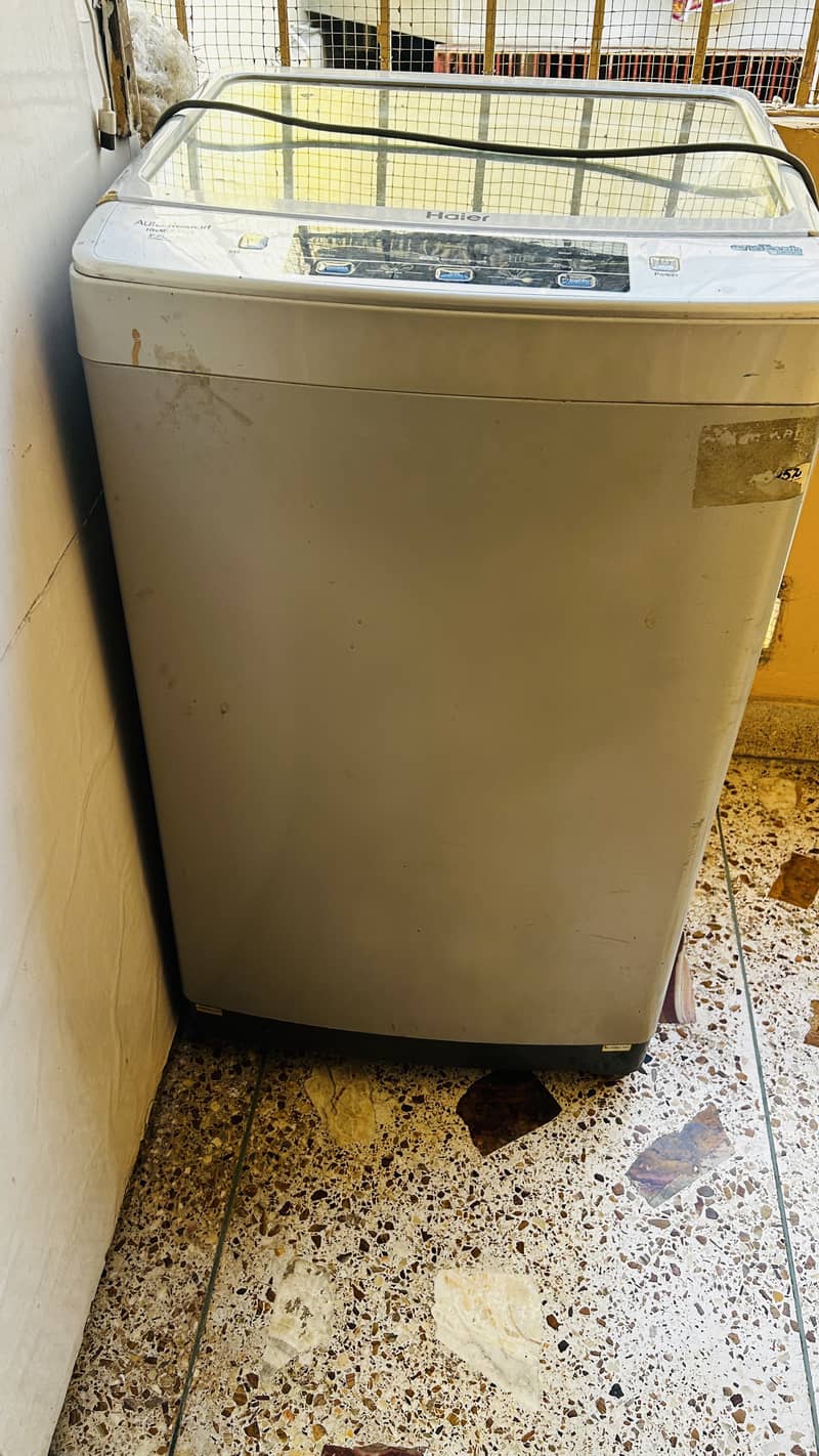 Haier fully automatic machine 3