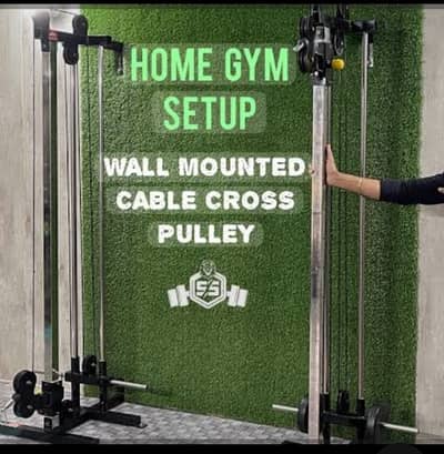 Cable Cross Pulley Functional Trainer Home Gym Machine/ bench press