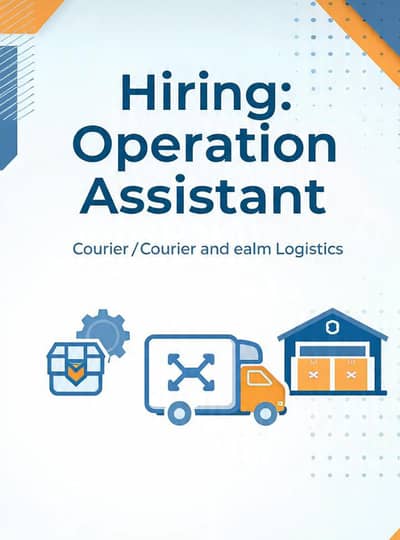 Need Assistant for warehouse operation