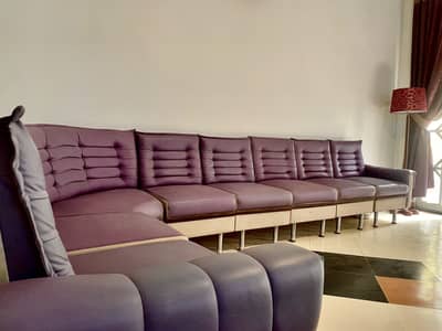 Immaculate Condition 9 Seater L shaped Sofa Set