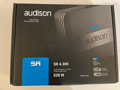 Audison SR 4.300 car amplfier (Focal, Hertz, jl audio)