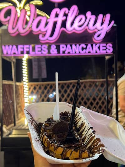 Waffle cart for sale - imported machines HI CLASS LOGO - VIP