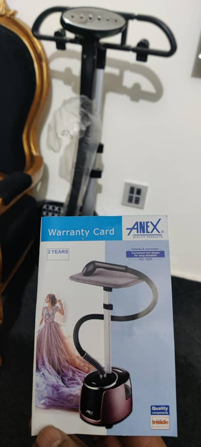 ANEX AG-1020 Deluxe Garment Steamer for Sale