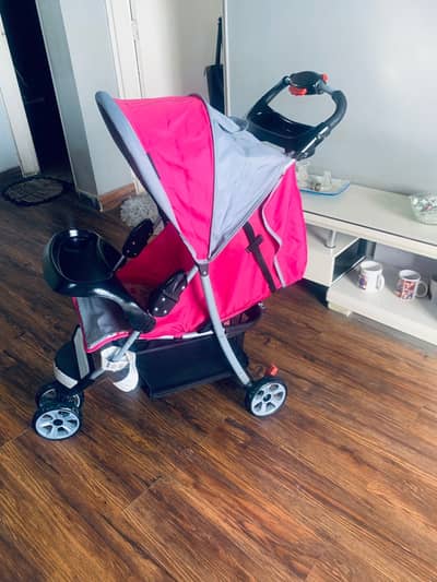 Imported baby trend pram/stroller (USA brand) in excellent condition