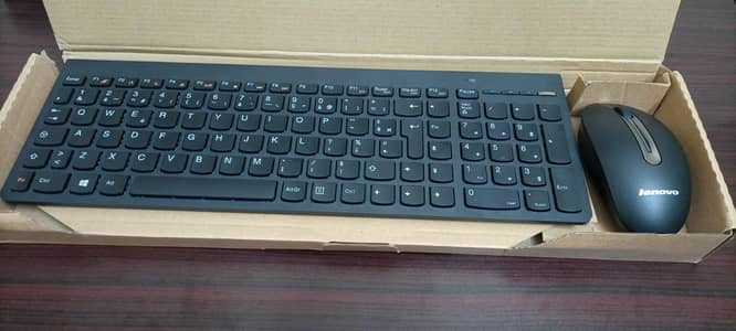 Lenovo 2.4G Wireless Keyboard & Mouse Computers, Laptops, Chrombok New