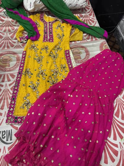 Mehndi dress
