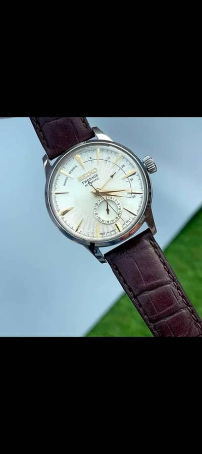 Seiko Presage, Power Reserve.