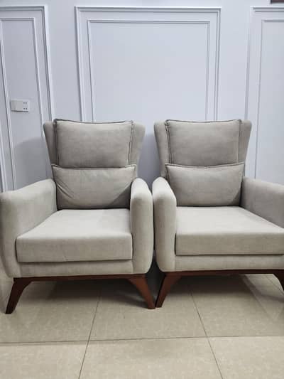 2 seater turkish high back chair