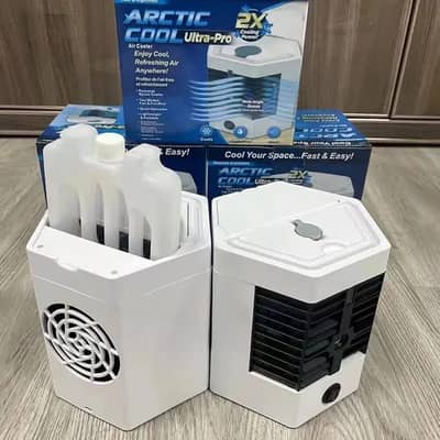 Portable Mini Air Cooler white ABS Lightweight