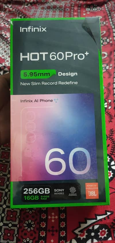 Infinix Hot 60 pro plus Box Pack