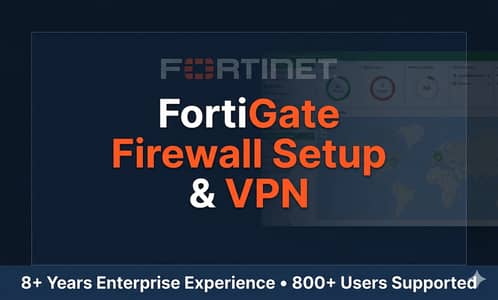 Fortinet Firewall | Network & IT Support | Remote & On-Site Karachi