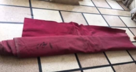 red color carpet mat rug