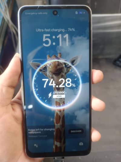 Realme c65 with box only box ha sath 8+16GB/256 45. watt fast charging