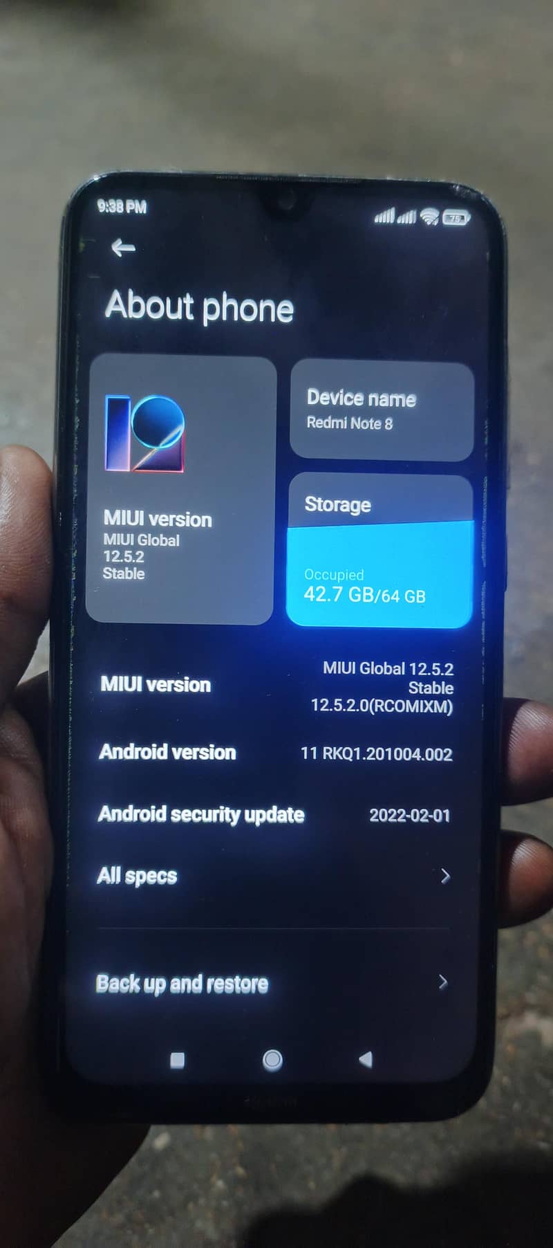 Redmii Note 8 2