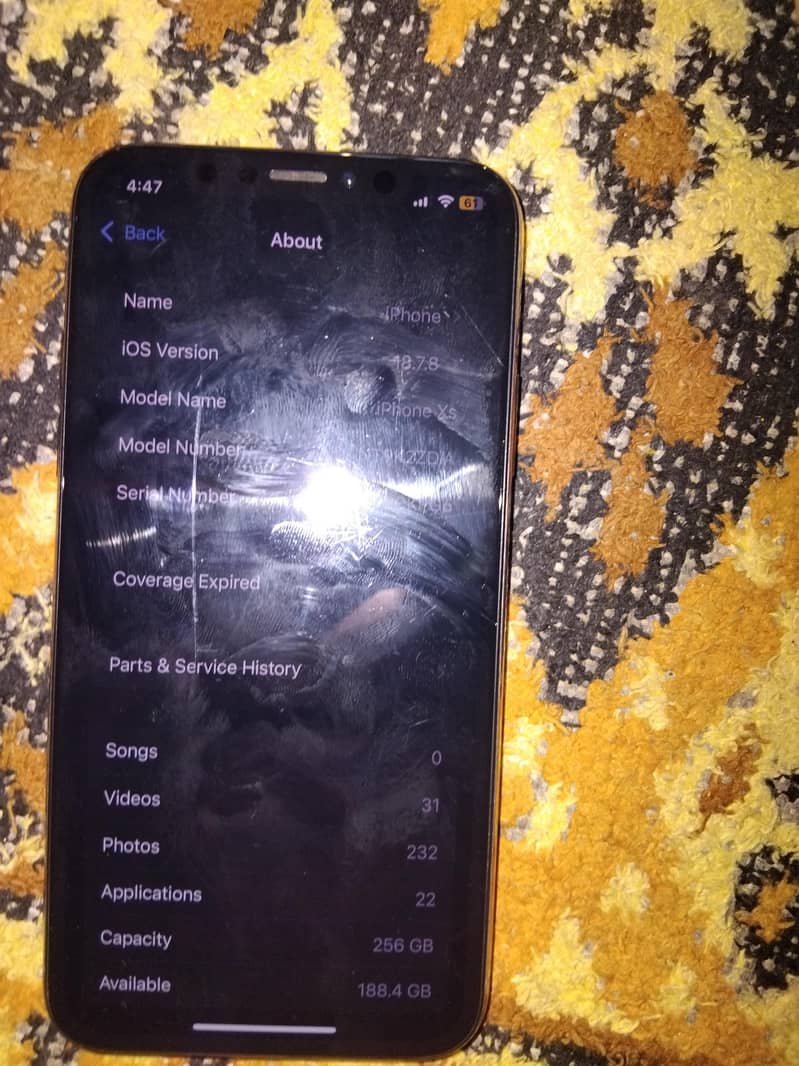 iphone xs 5