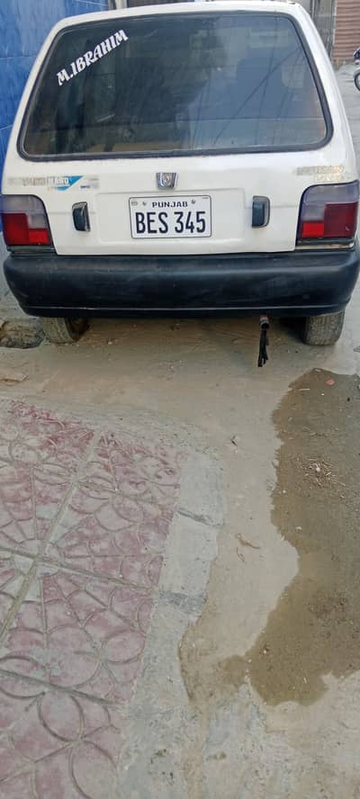 mehran car for sale 1991 model white color.