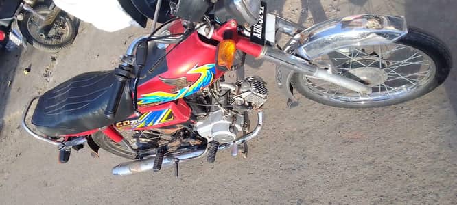 aik honda cd 70 sale kar rha hoo jis bhai ne lene hai rabta kare