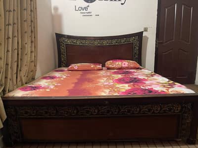 king bed + matress