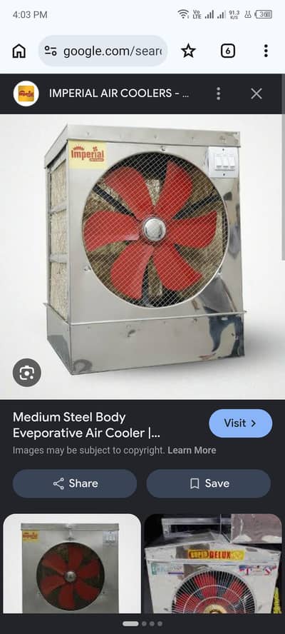 Air cooler  & farshi fan for sale