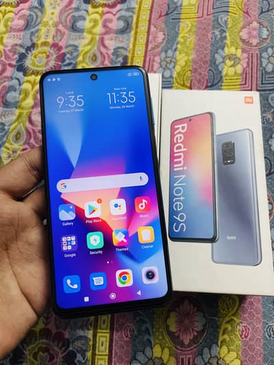 Redmi Note 9s Complete box PTA Approved