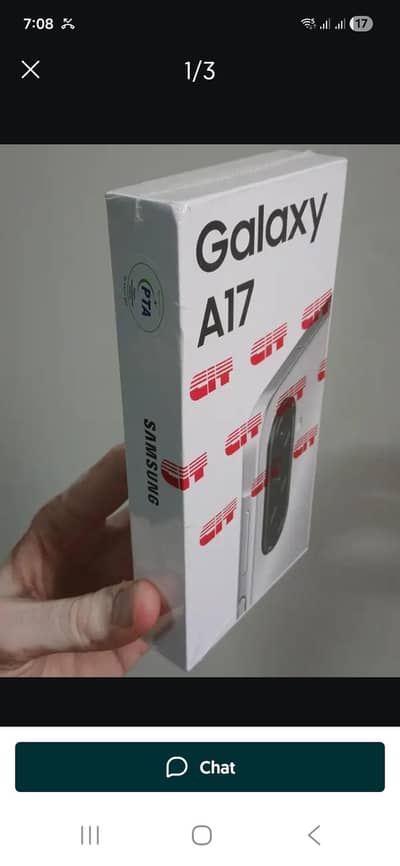 sansung a17 8gb/256gb