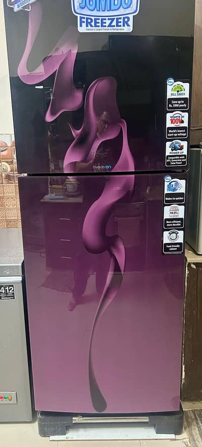 pel jumbo inverteron curved glass purple