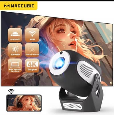 4k Android  projector  multimedia  Projector  smart Led projector