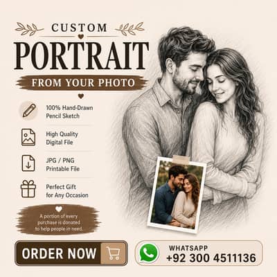 COUPLE PORTRAITS | ANNIVERSARY & WEDDING GIFTS