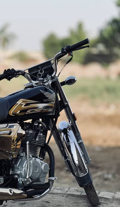 Honda 125 gold edition black 2026
