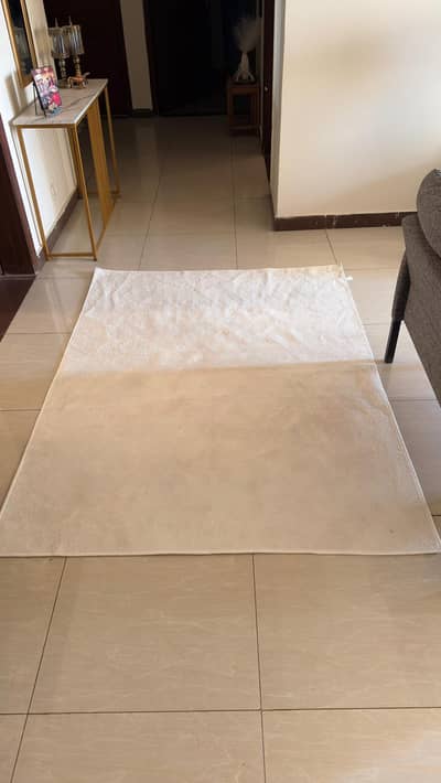 Rug of fine fabric