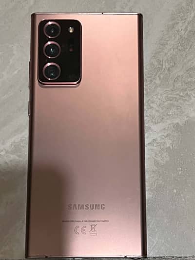 Samsung note 20 ultra pta approved offical  256 gb