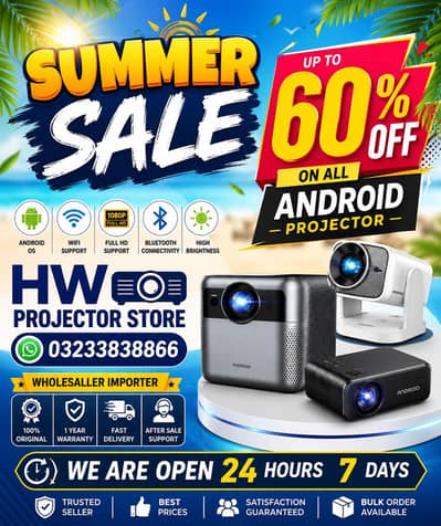 4k Led android  projector smart projector multimedia projector  box