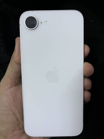 Apple iPhone 16e jv 128 gb white in mint condition