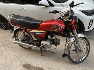 Honda cd 70 2015 Total geniune
